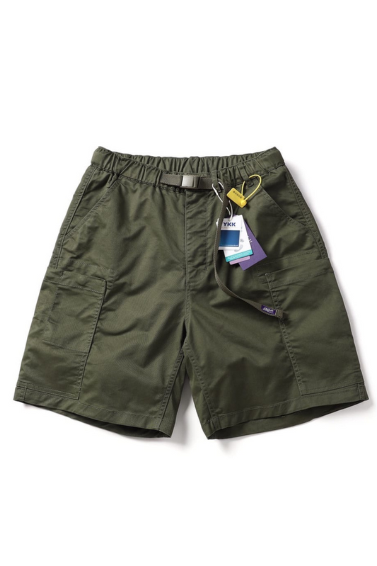 Pocket Shorts In Army Green