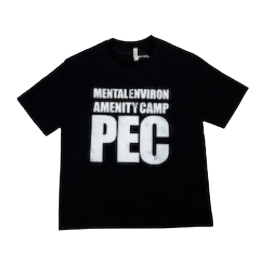 PEC Print Short-Sleeve T-Shirt In Black