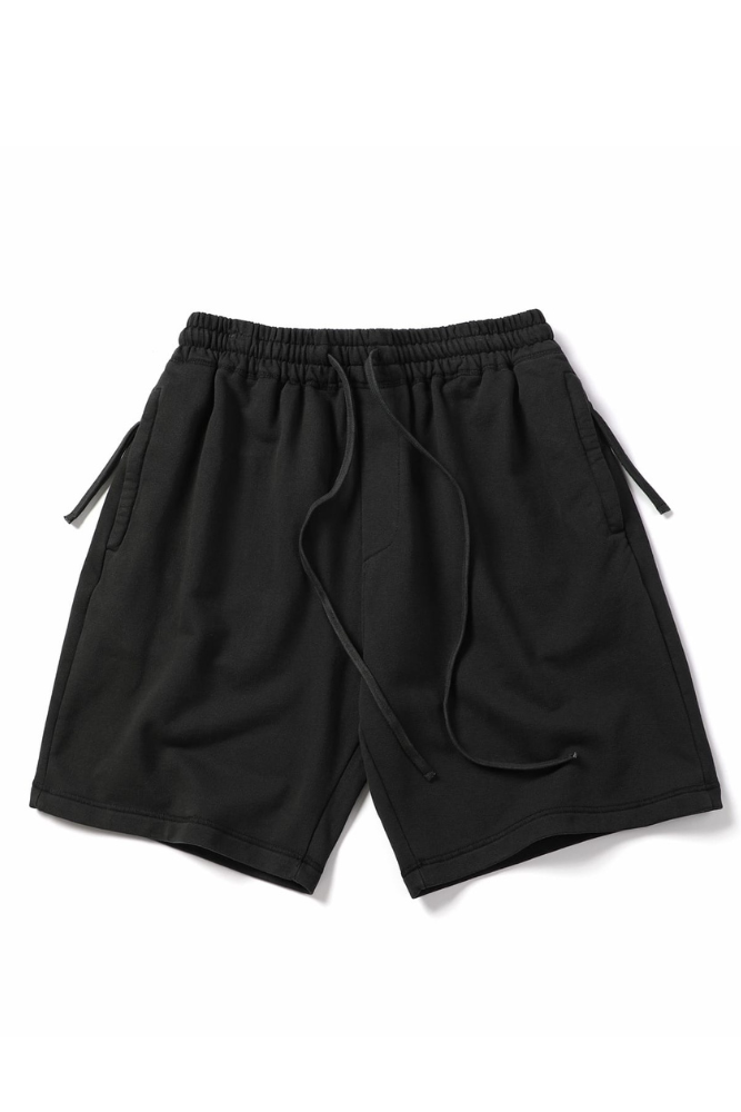Cotton Shorts In Black