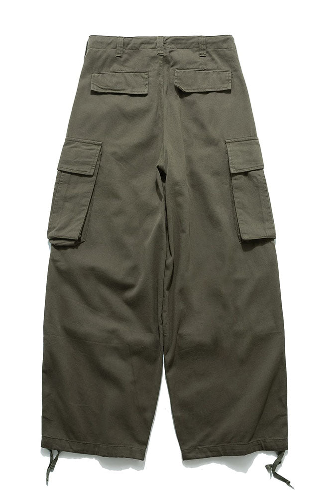 Cargo Pants with Straight In Army Green