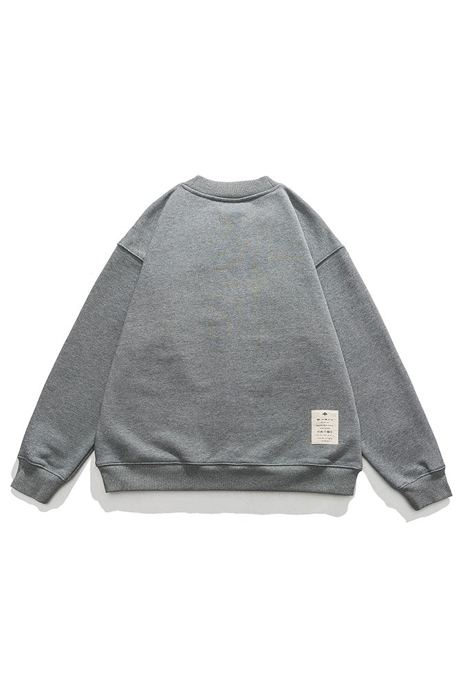 Sweatshirt In Grey