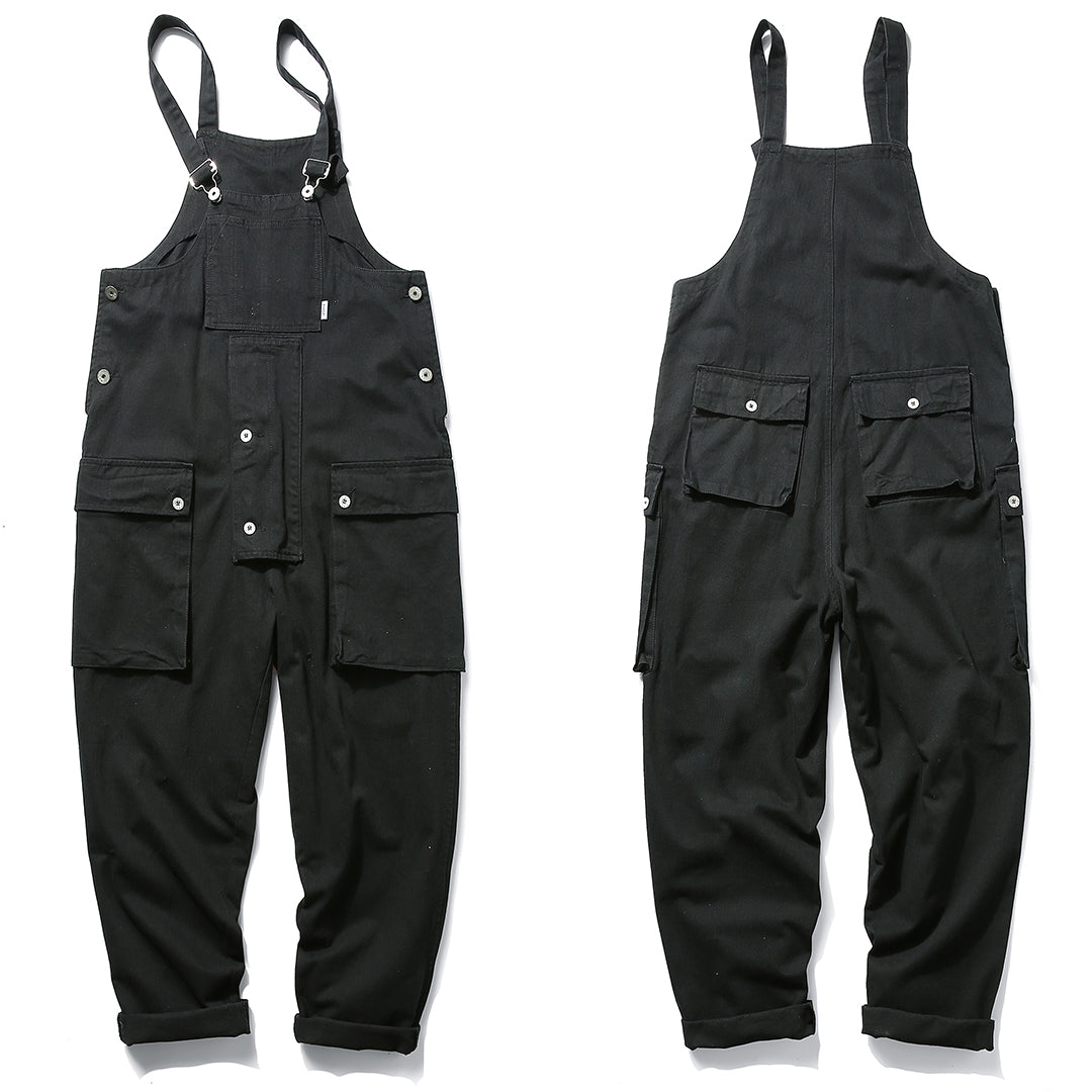 Street Overall In Black