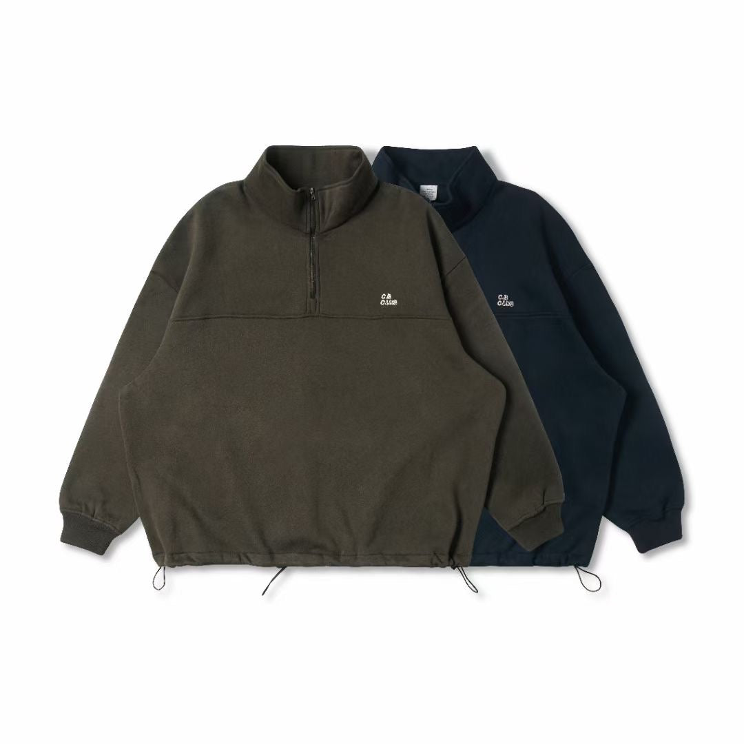 Simple Pine Embroidered Sweatshirt