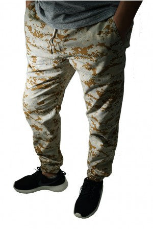 Jogger Pants In Computer Camo