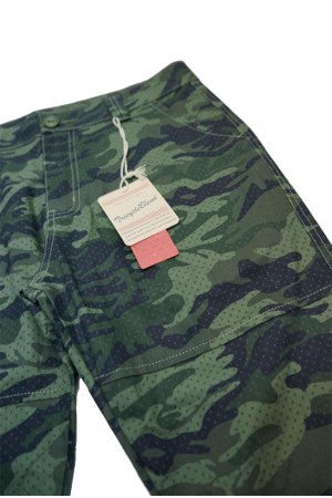 Jogger Pants Slim Cut In Polka Dot Camo
