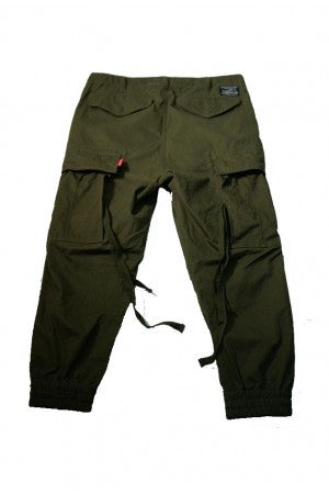 Cargo Jogger Pants In Army Green