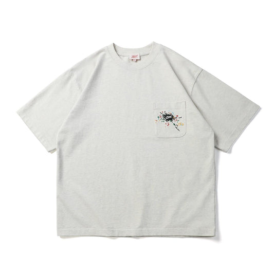 Bread Pocket Short-Sleeve T-Shirt In Silver