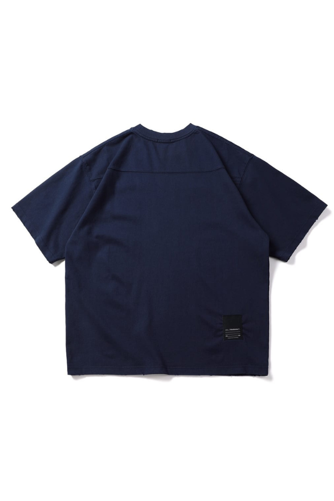 Embroidery Tee In Blue
