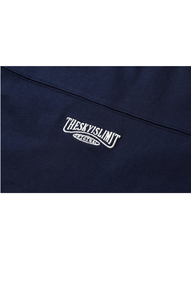 Embroidery Tee In Blue