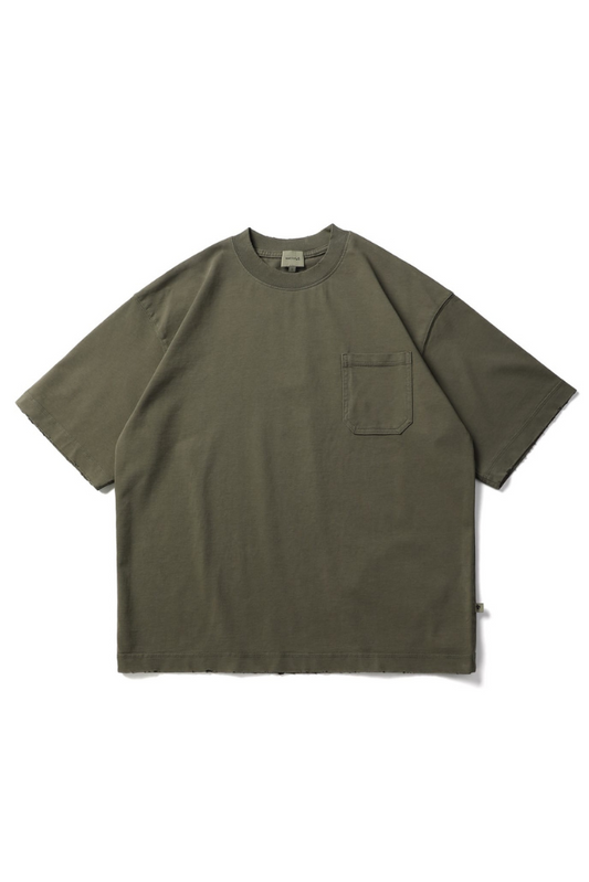 Pocket Tee In Green
