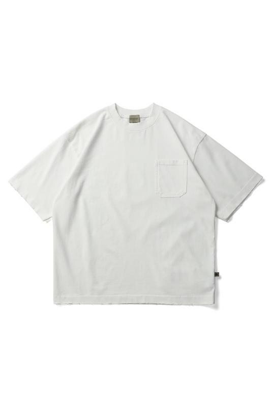 Pocket Tee In White