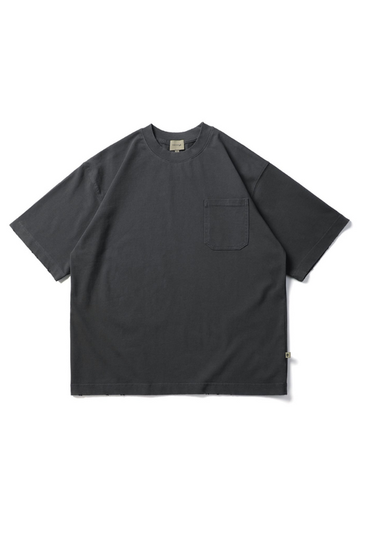 Pocket Tee In Grey