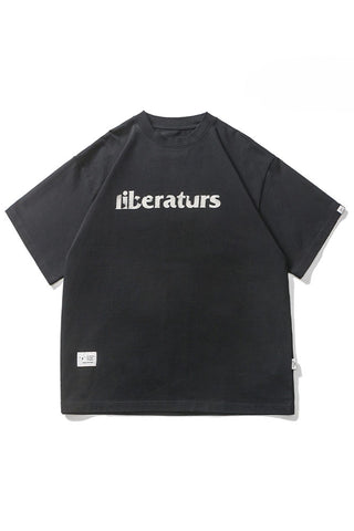 Liberaturs Short-Sleeve T-Shirt In Black