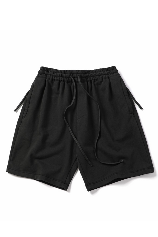 Cotton Shorts In Black