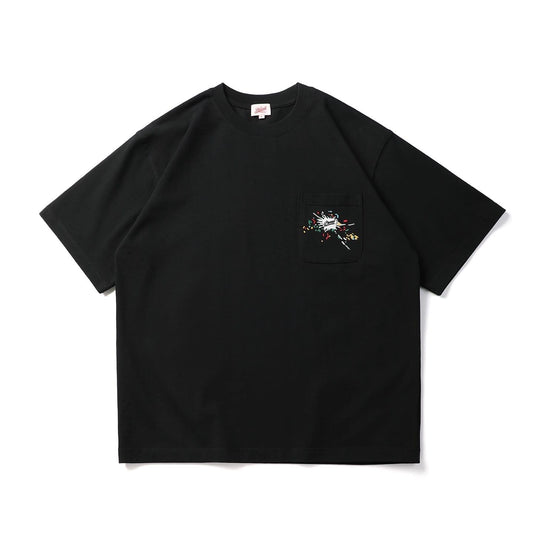Bread Pocket Short-Sleeve T-Shirt In Black