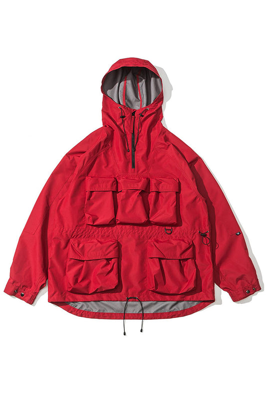 Outdoor Hoodies WindBreaker In Red