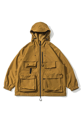 Outdoor Jacket In Khaki