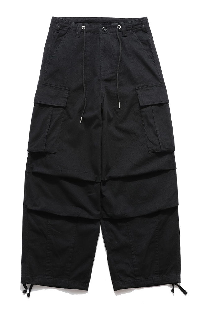 Cargo Pants with Straight In Black