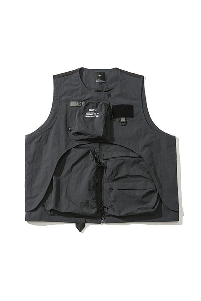 Hiking Outdoor Vest In Black