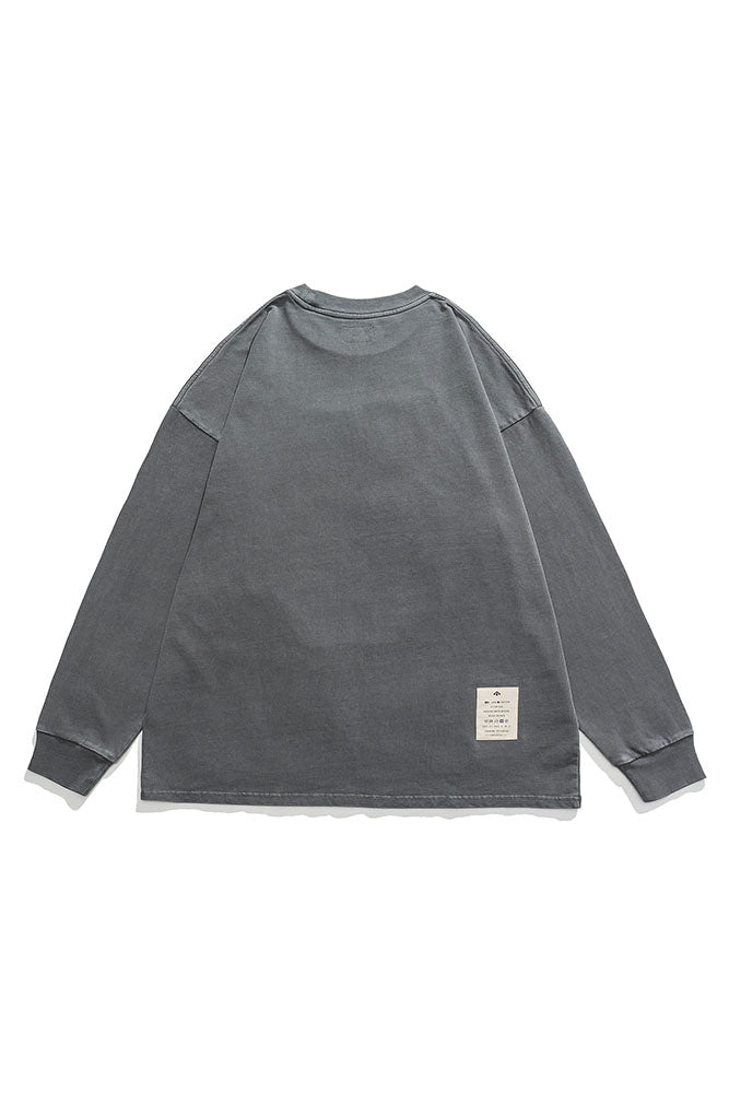 Red Print Washed T-Shirts