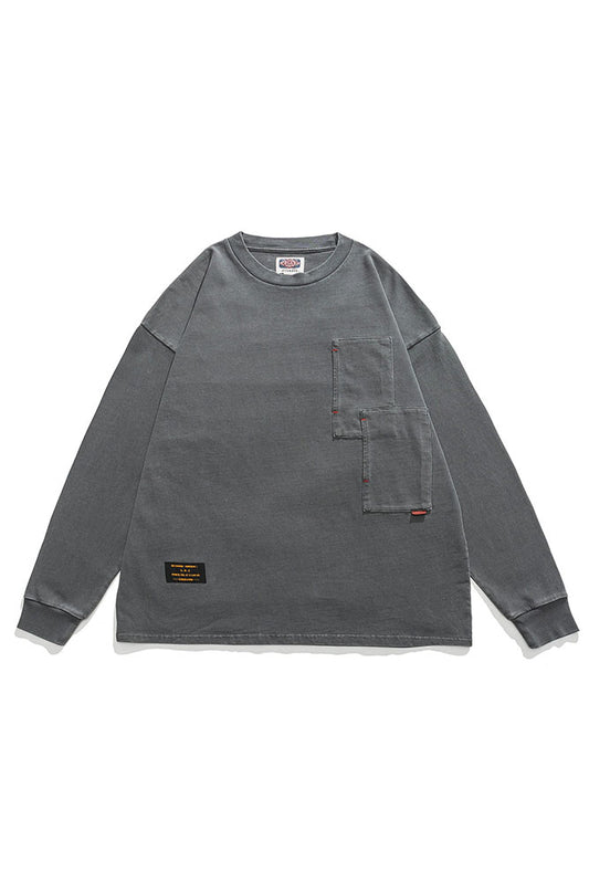 Patchwork T-Shirt In Black