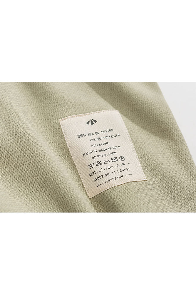 Liberators Print Hoodies with back In Green