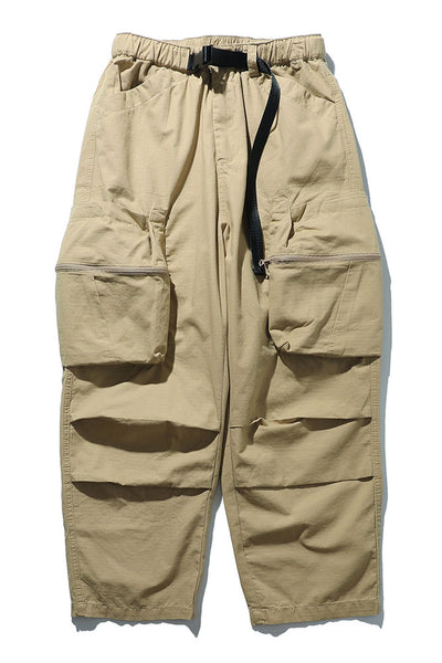 3D Pocket Pants In Khaki