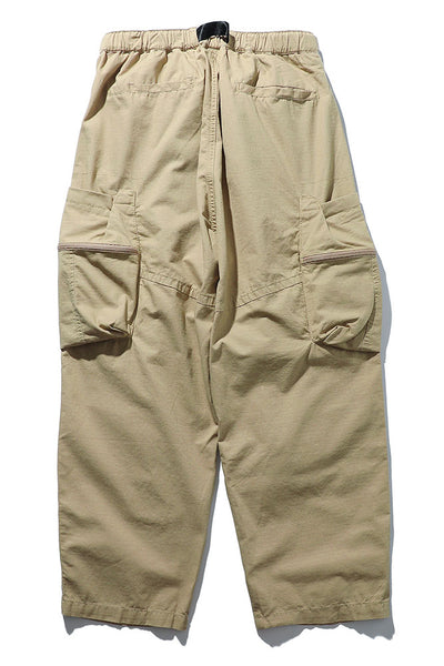 3D Pocket Pants In Khaki