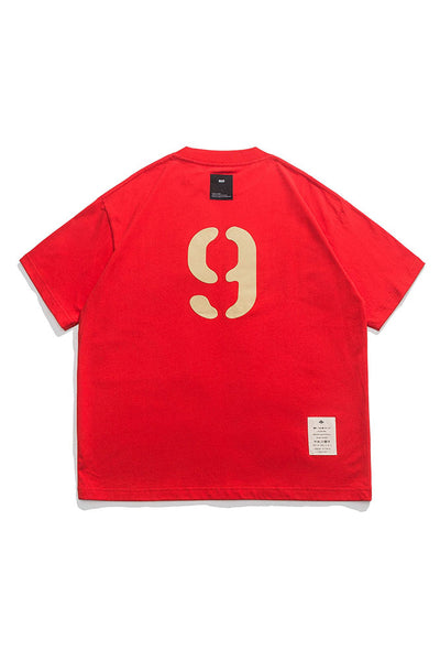 Logo Printed Short-Sleeve T-Shirt In Red