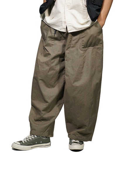 Unisex Balloon Pants In Grey