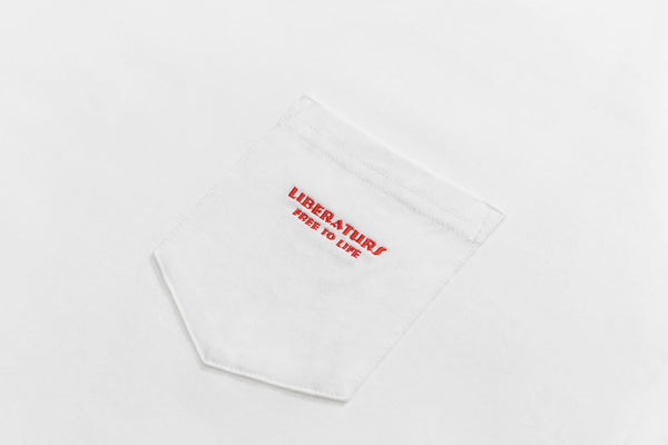 Pocket Short-Sleeve T-Shirt In White