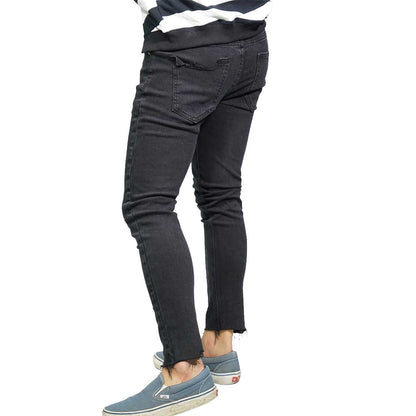 Skinny Jeans In Washed Black