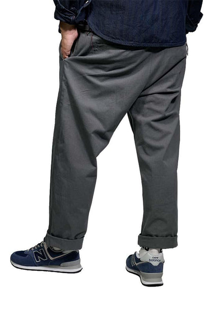 Best Super Function Loose Cropped Pants In Grey