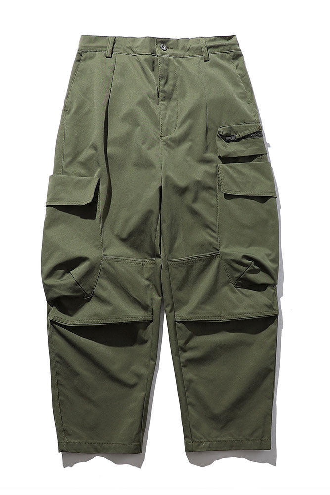 3D Cargo Pant In Army Green