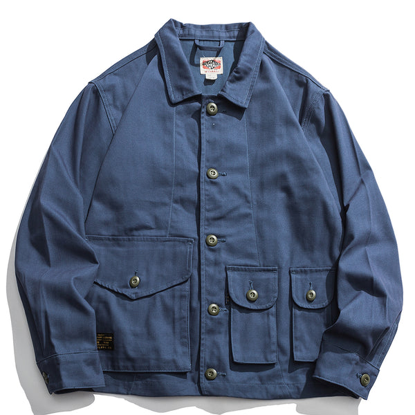 Worker Jacket In Blue