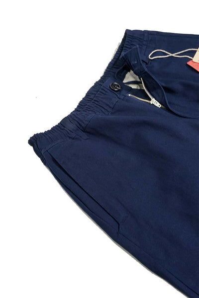 Best Super Function Loose Cropped Pants In Blue