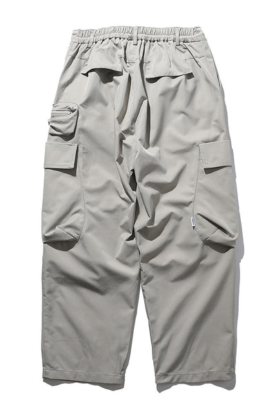3D Cargo Pants In Grey