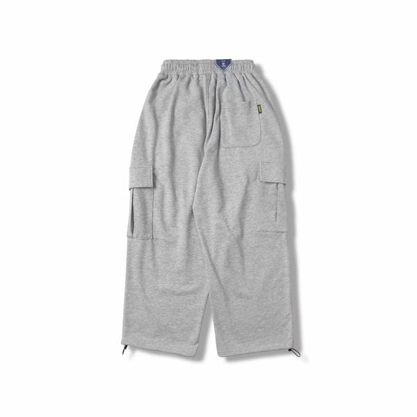 Cotton Cargo Pants In Grey