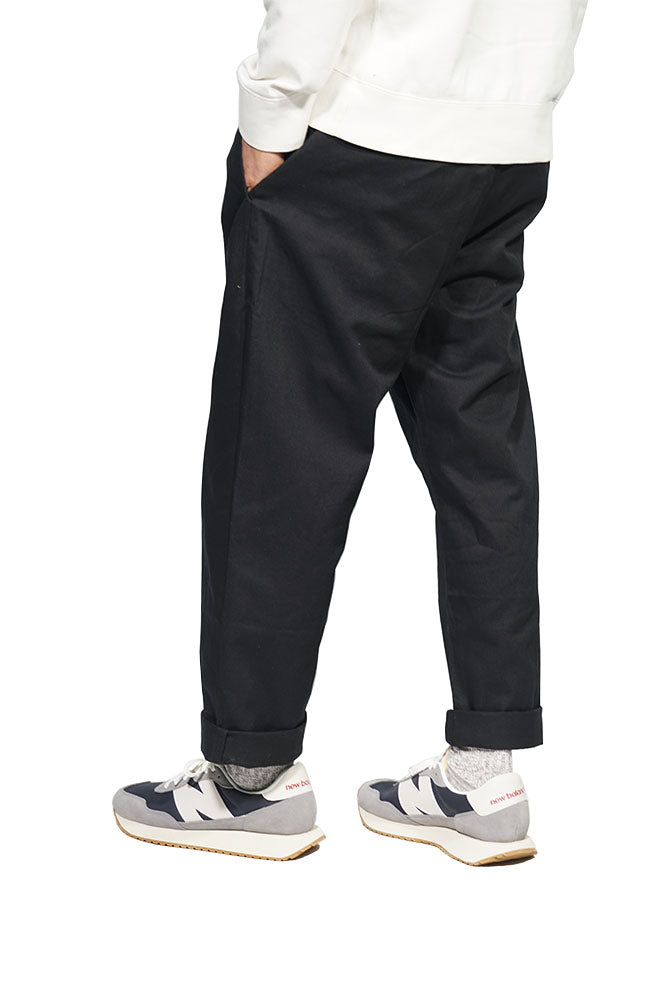 Best Super Function Loose Cropped Pants In Black