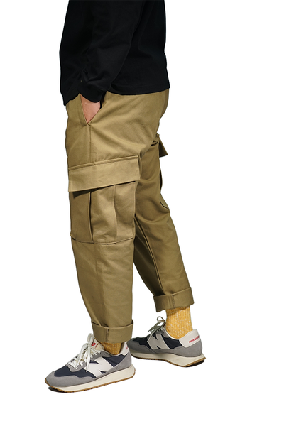 Worker Cargo Pants In Khaki