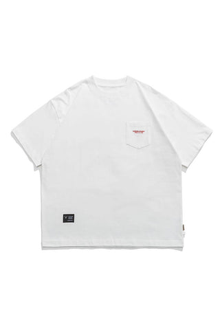 Pocket Short-Sleeve T-Shirt In White
