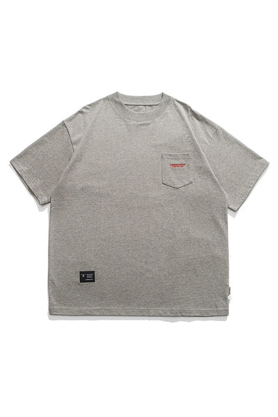 Pocket Short-Sleeve T-Shirt In Grey