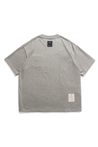 Pocket Short-Sleeve T-Shirt In Grey