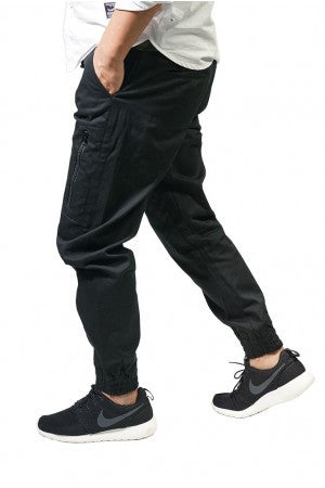 Jogger Pants With Zipper Detail