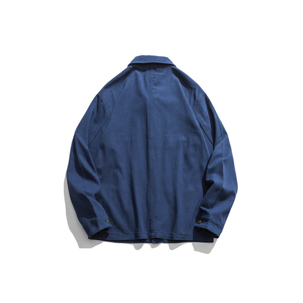 Utility Worker Jacket In Blue