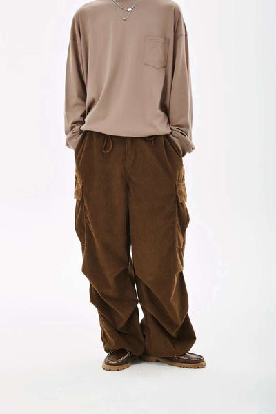 Lamp Velvet Cargo Pants