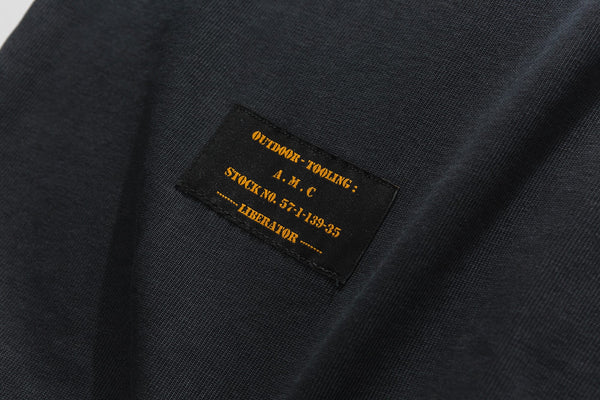 Feng Tiao Yu Shun Print Washed T-Shirt