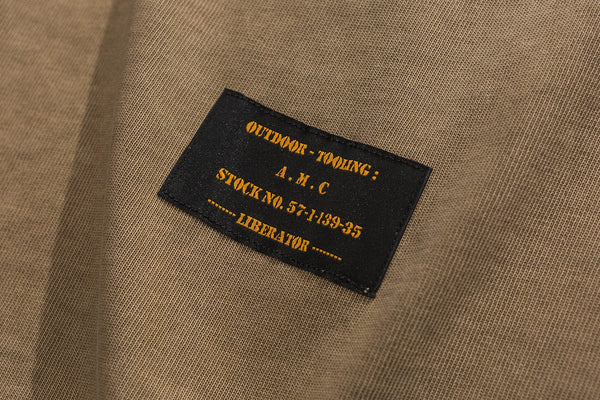 U.S.Navy Print Washed T-Shirt