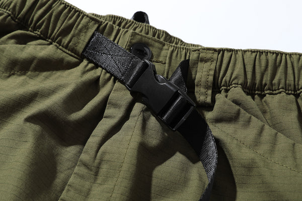 3D Pocket Pants In Army Green