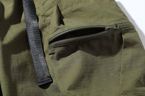 3D Pocket Pants In Black
